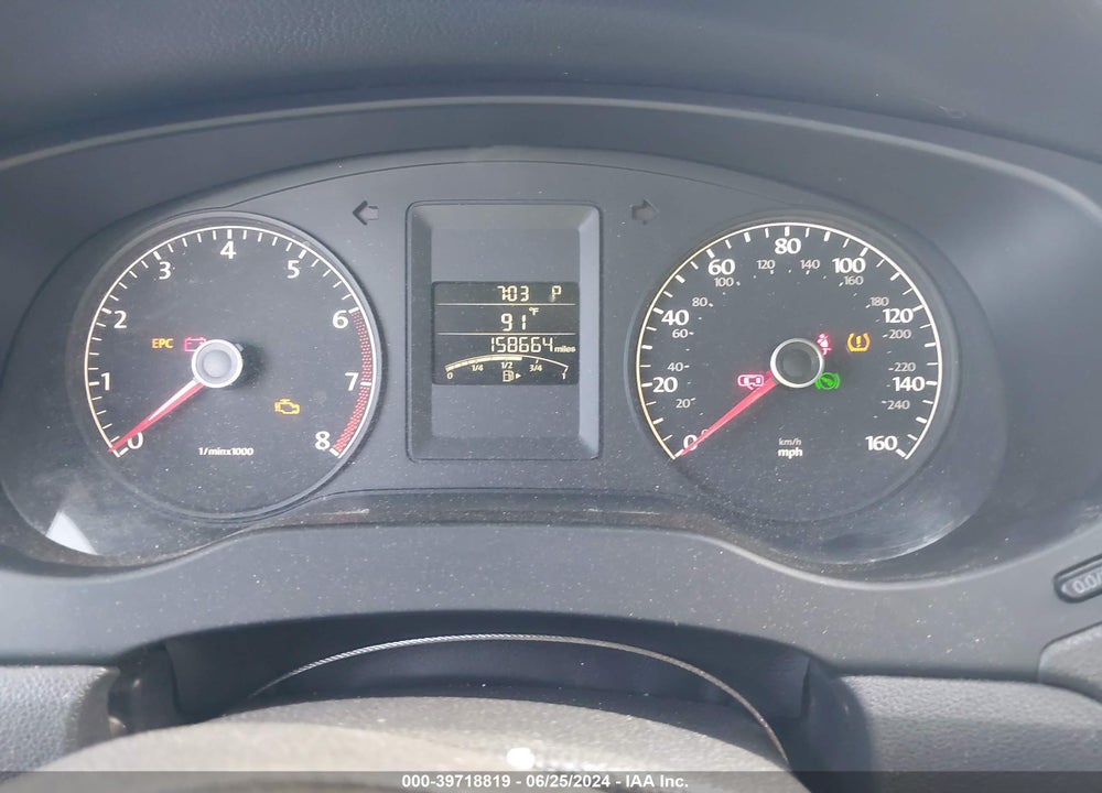 2011 VOLKSWAGEN JETTA 2.0L S VIN: 3VW2K7AJ5BM097597
