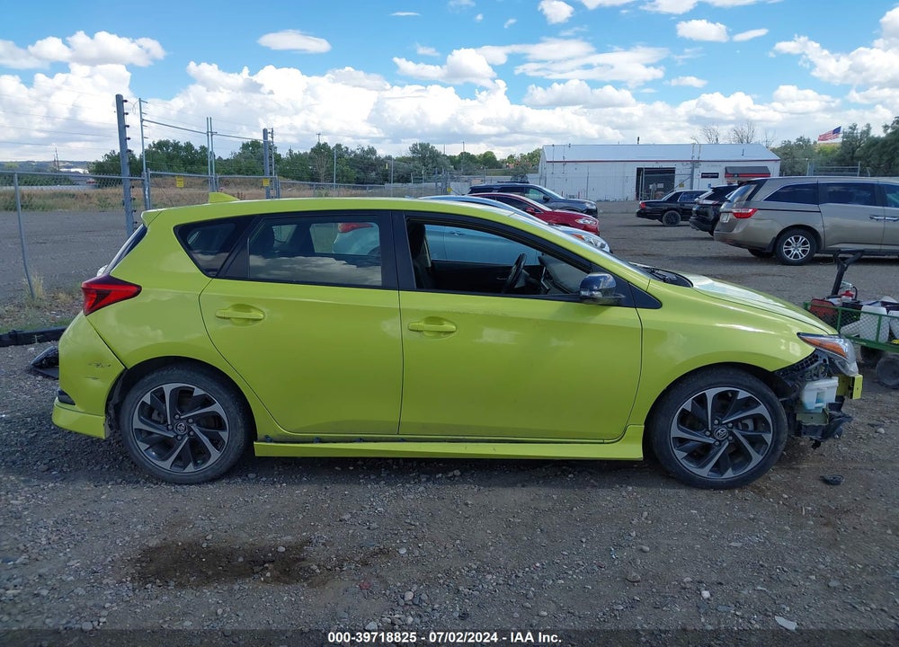 2017 TOYOTA COROLLA IM VIN: JTNKARJE5HJ530325