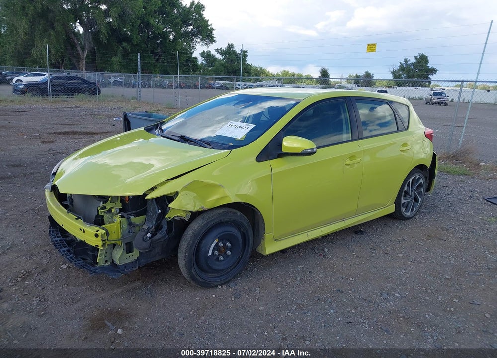 2017 TOYOTA COROLLA IM VIN: JTNKARJE5HJ530325