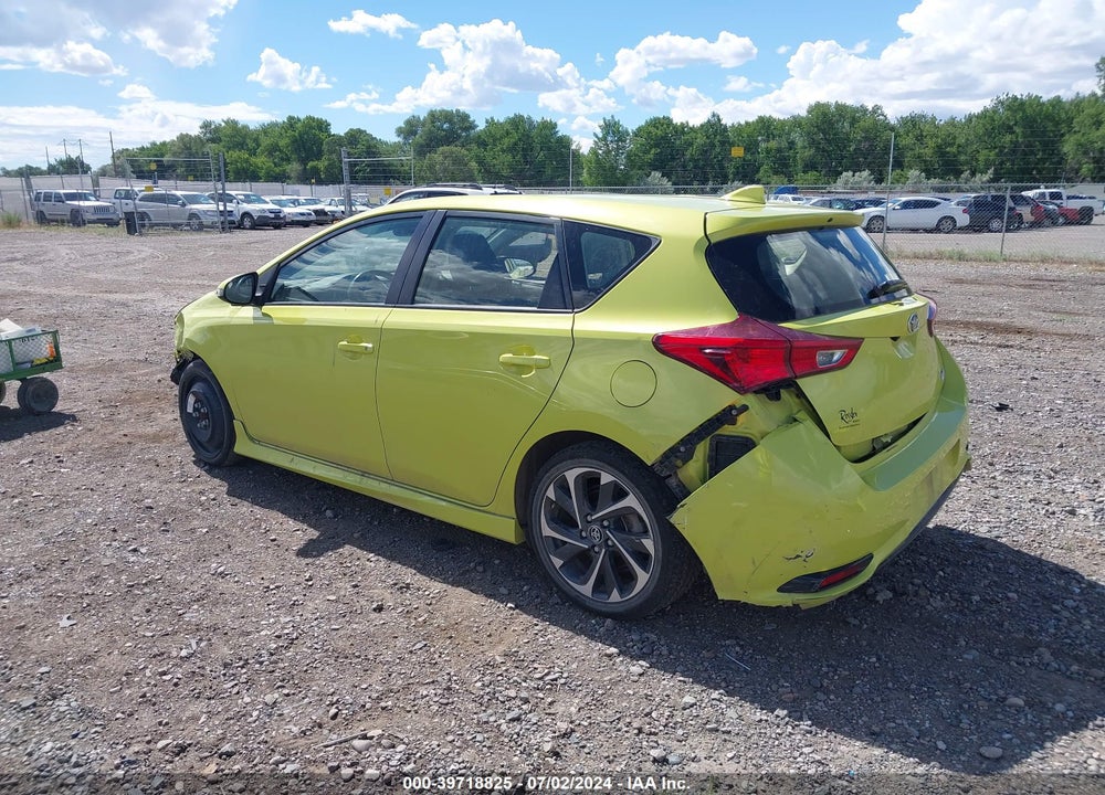 2017 TOYOTA COROLLA IM VIN: JTNKARJE5HJ530325