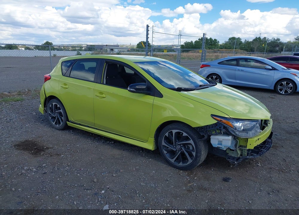 2017 TOYOTA COROLLA IM VIN: JTNKARJE5HJ530325