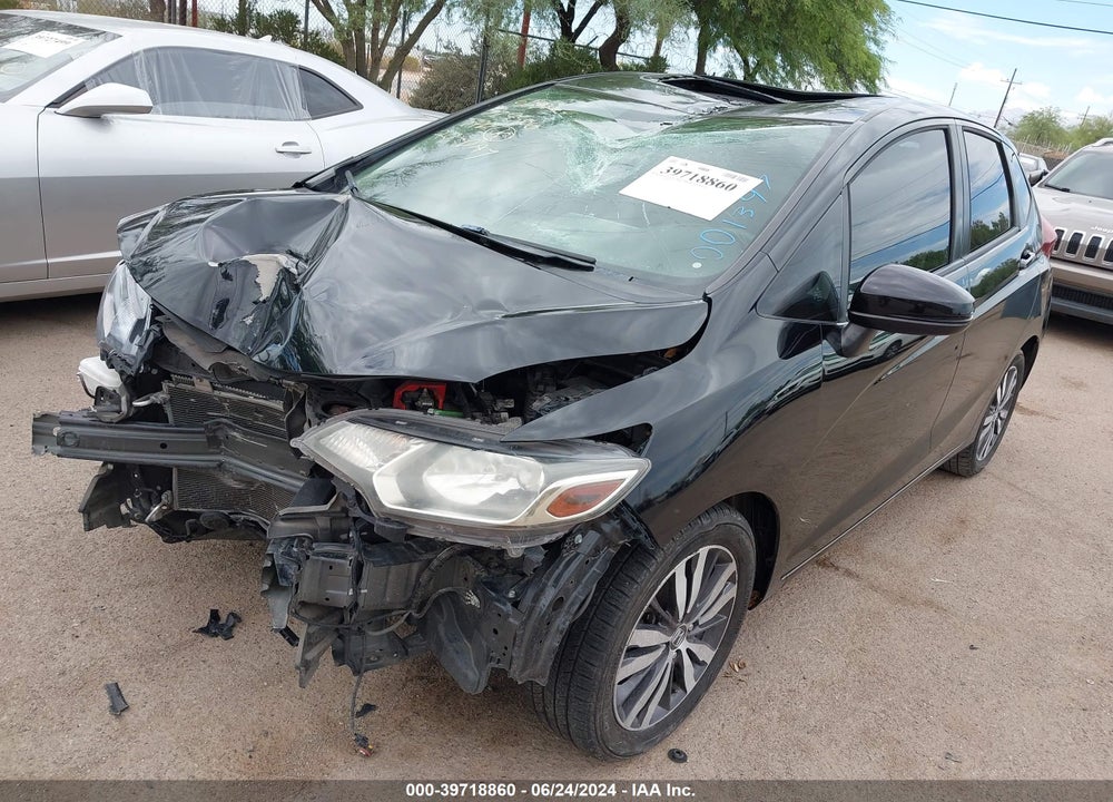 2016 HONDA FIT EX VIN: JHMGK5H76GS001397