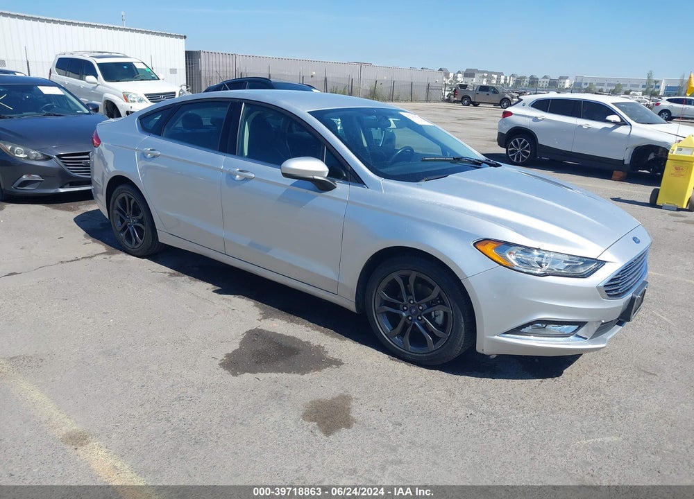 2018 FORD FUSION SE VIN: 3FA6P0HD7JR161658