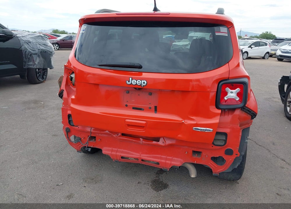 2018 JEEP RENEGADE LATITUDE FWD VIN: ZACCJABBXJPJ48180