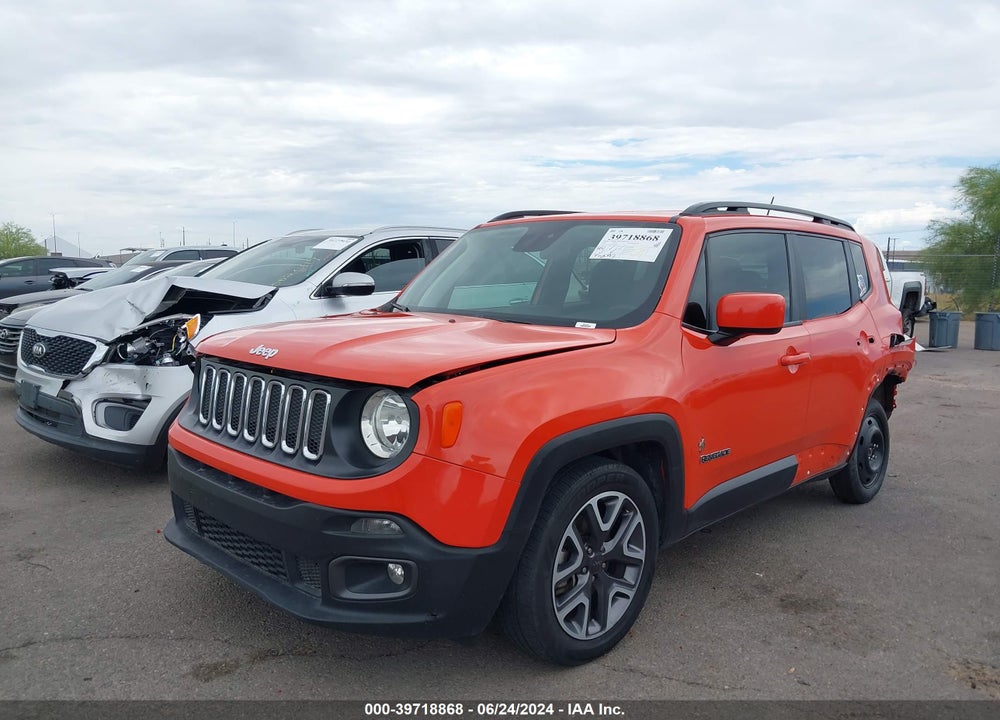 2018 JEEP RENEGADE LATITUDE FWD VIN: ZACCJABBXJPJ48180