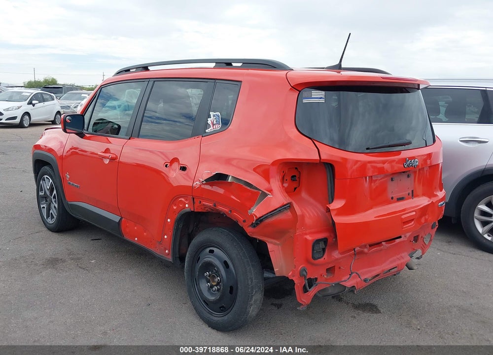 2018 JEEP RENEGADE LATITUDE FWD VIN: ZACCJABBXJPJ48180