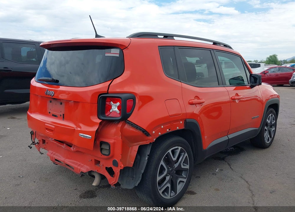 2018 JEEP RENEGADE LATITUDE FWD VIN: ZACCJABBXJPJ48180