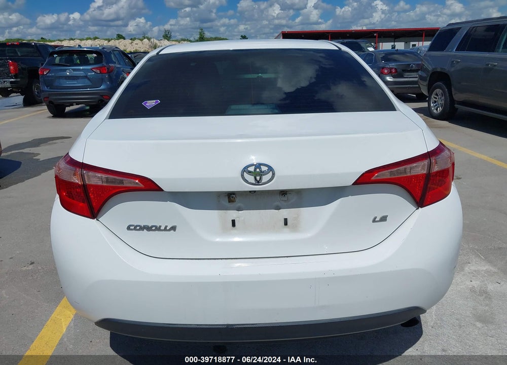 2017 TOYOTA COROLLA LE VIN: 2T1BURHE9HC788960
