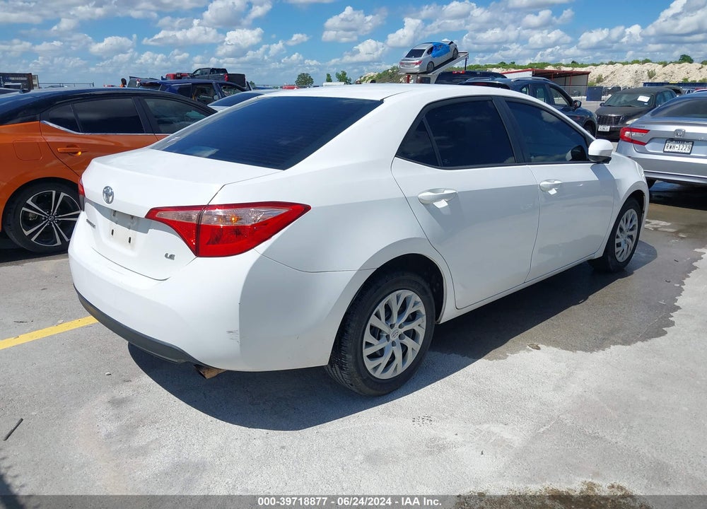 2017 TOYOTA COROLLA LE VIN: 2T1BURHE9HC788960