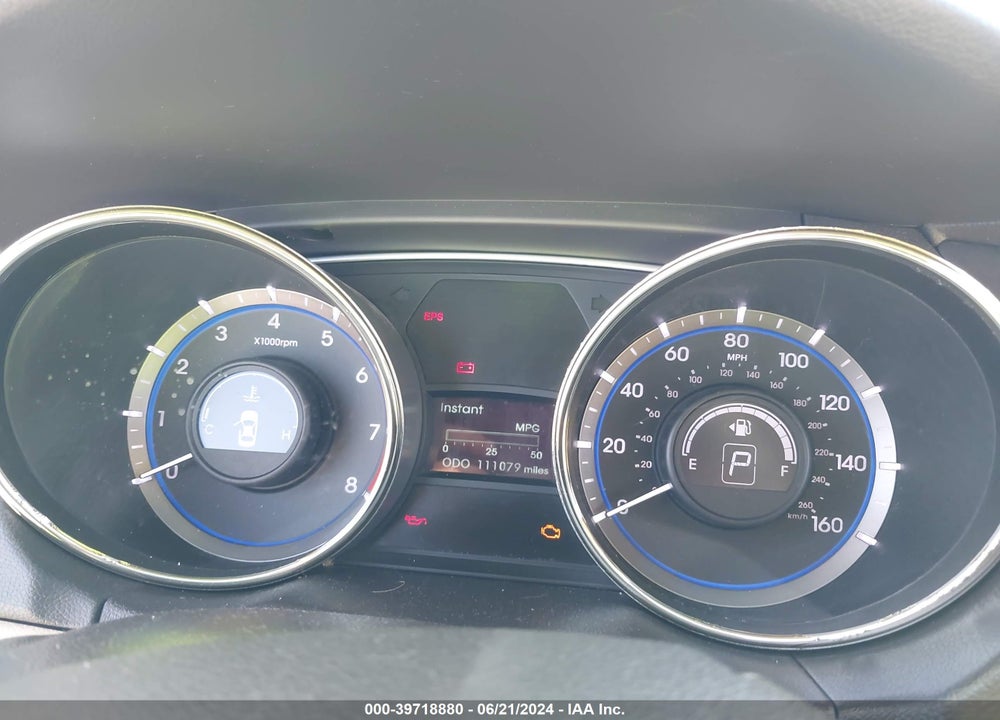 2013 HYUNDAI SONATA GLS VIN: 5NPEB4AC1DH520412