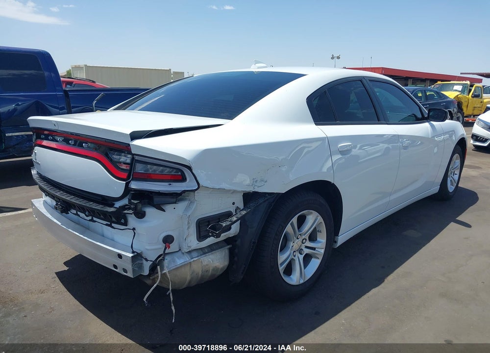 2023 DODGE CHARGER SXT VIN: 2C3CDXBG0PH647528
