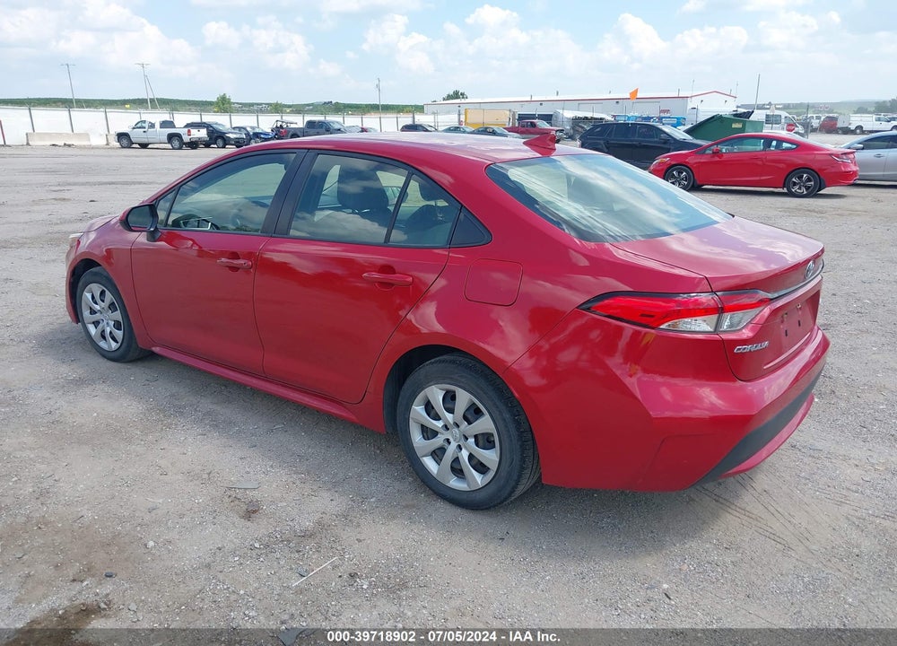 2020 TOYOTA COROLLA LE VIN: JTDEPRAE9LJ047736