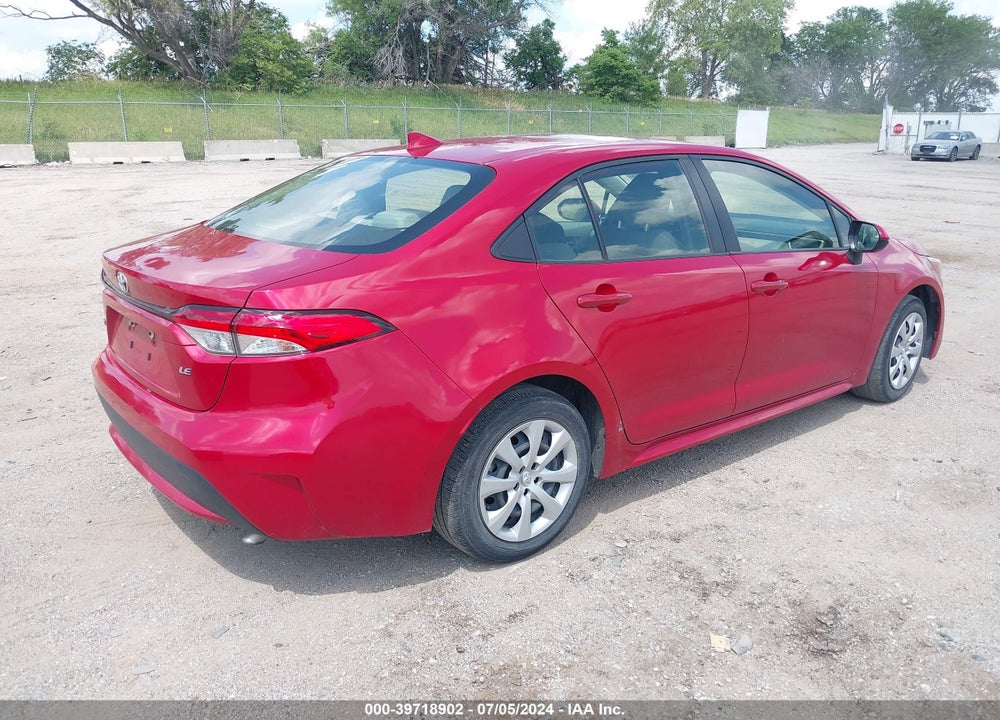 2020 TOYOTA COROLLA LE VIN: JTDEPRAE9LJ047736