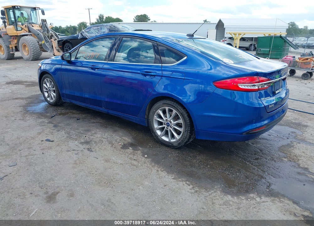 2017 FORD FUSION SE VIN: 3FA6P0HD3HR396990
