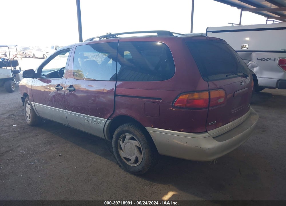 2000 TOYOTA SIENNA XLE VIN: 4T3ZF13C7YU286826