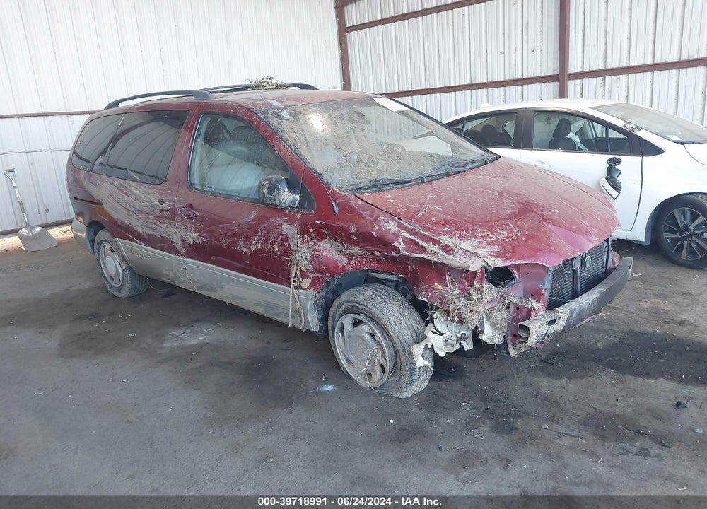 2000 TOYOTA SIENNA XLE VIN: 4T3ZF13C7YU286826