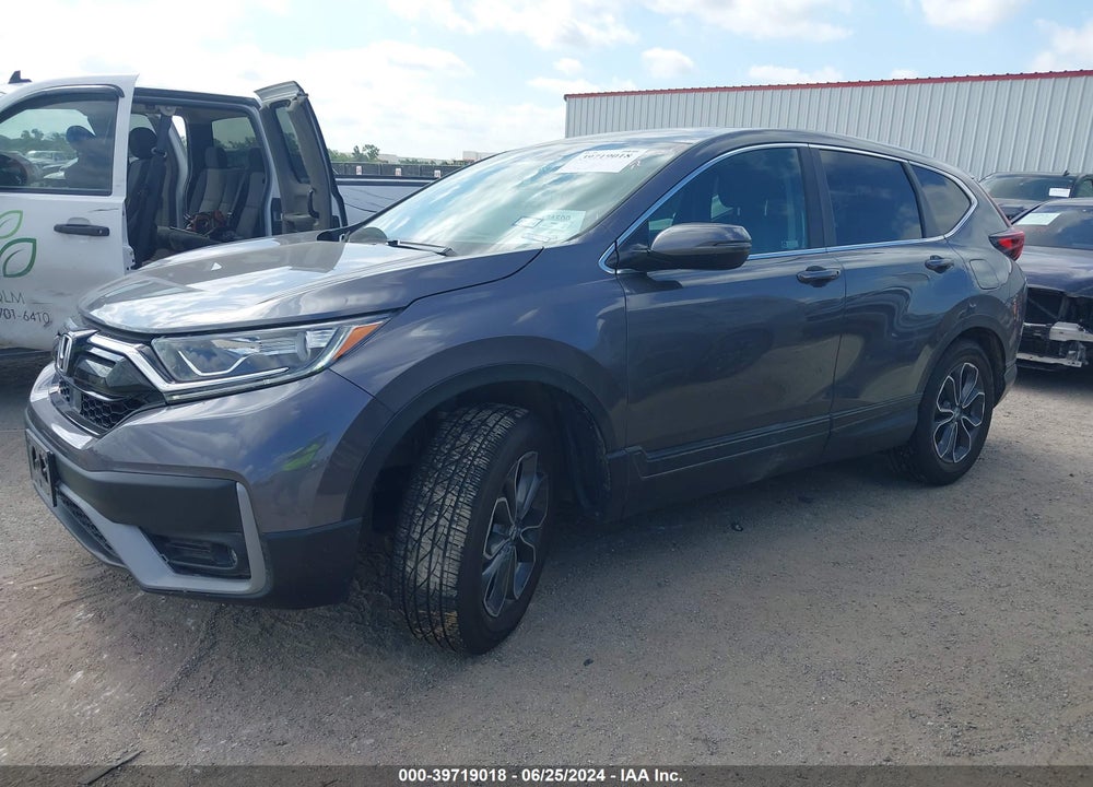 2022 HONDA CR-V AWD EX-L VIN: 2HKRW2H80NH637959