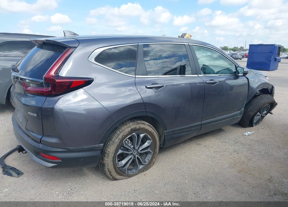 2022 HONDA CR-V AWD EX-L VIN: 2HKRW2H80NH637959
