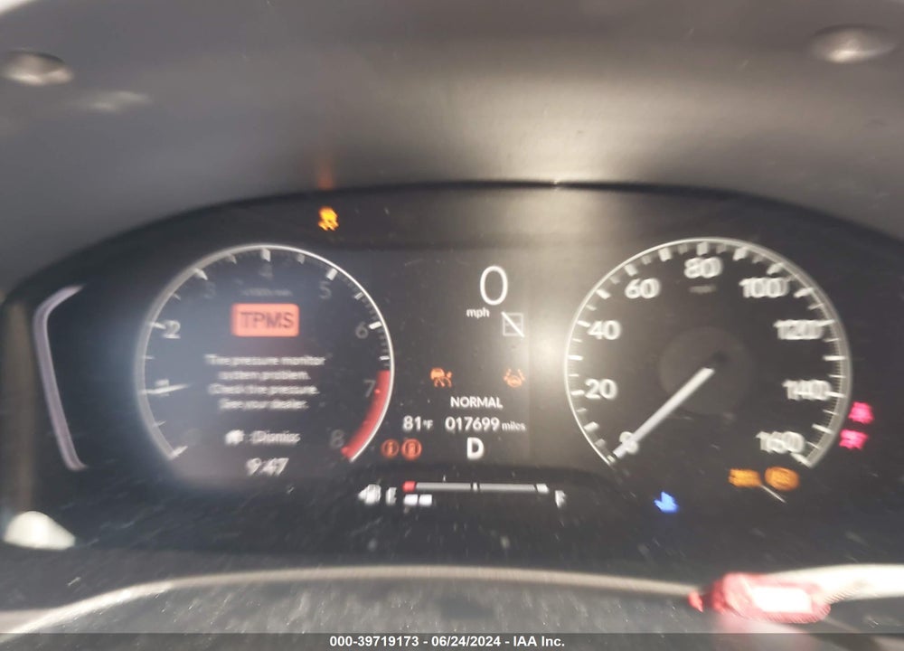 2022 HONDA CIVIC SPORT VIN: 19XFL2H88NE018462