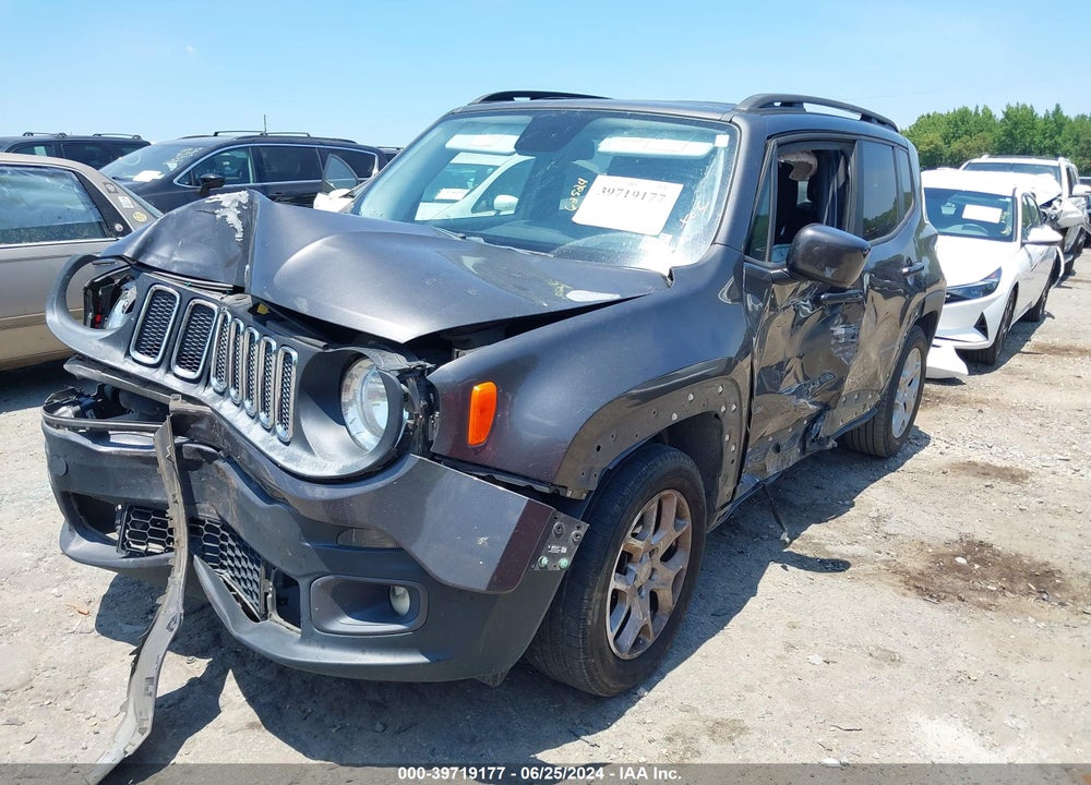 2016 JEEP RENEGADE LATITUDE VIN: ZACCJABT1GPE14531