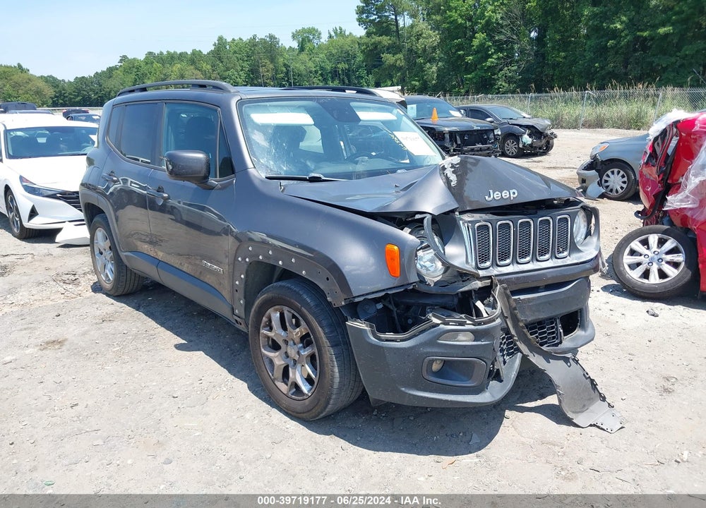 2016 JEEP RENEGADE LATITUDE VIN: ZACCJABT1GPE14531
