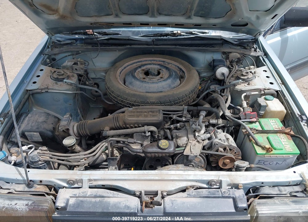 1992 SUBARU LOYALE VIN: JF2AN52B5ND413485