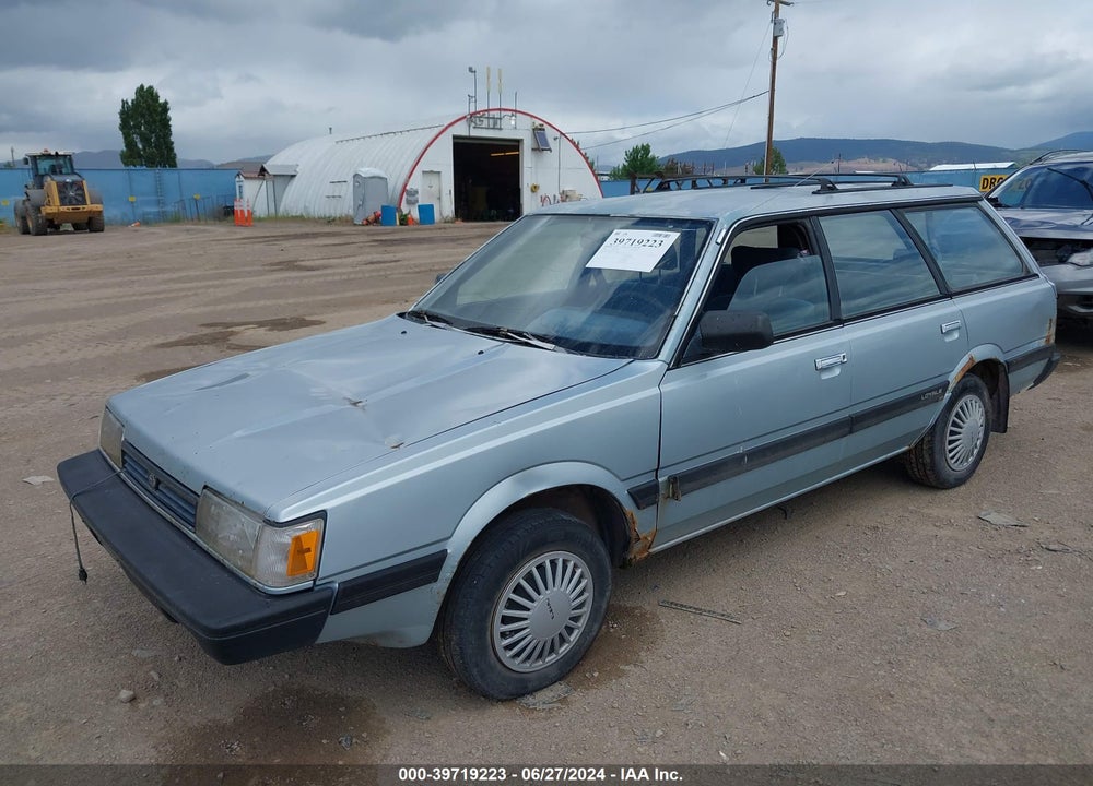 1992 SUBARU LOYALE VIN: JF2AN52B5ND413485