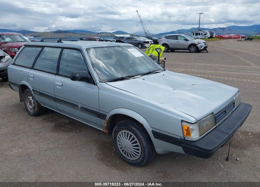1992 SUBARU LOYALE VIN: JF2AN52B5ND413485