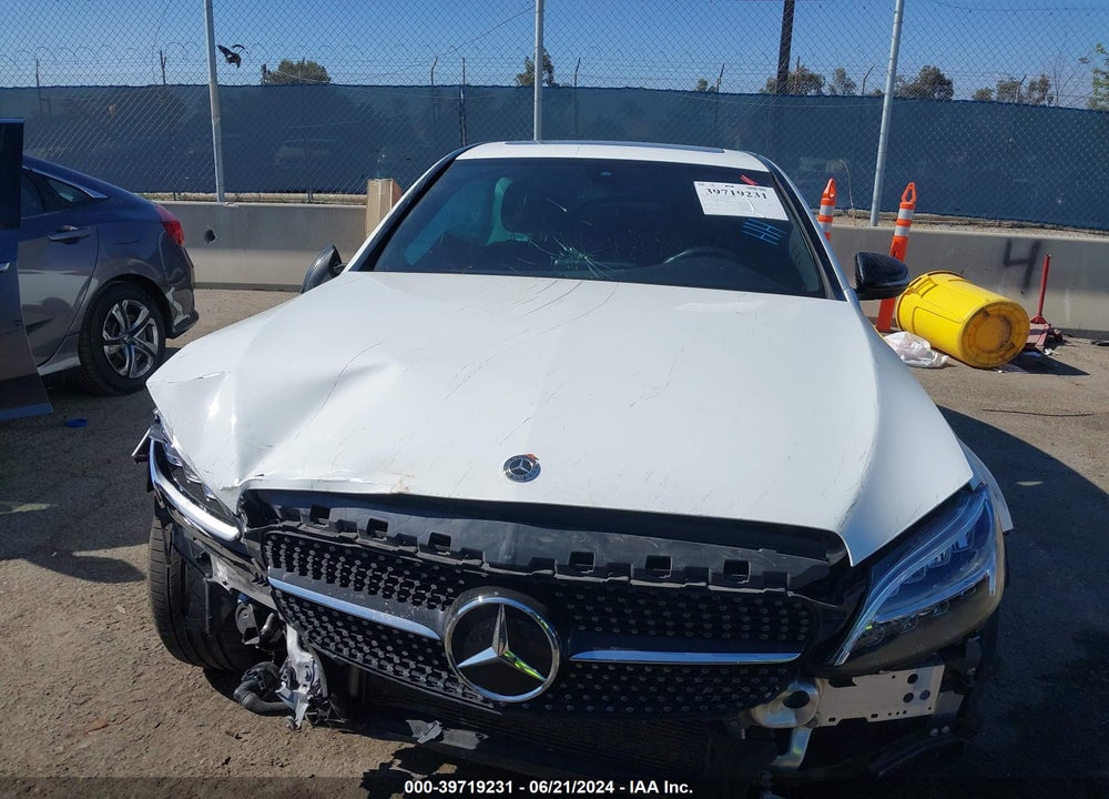 2019 MERCEDES-BENZ C 300 VIN: WDDWF8DB9KR504599