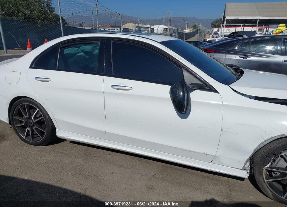 2019 MERCEDES-BENZ C 300 VIN: WDDWF8DB9KR504599