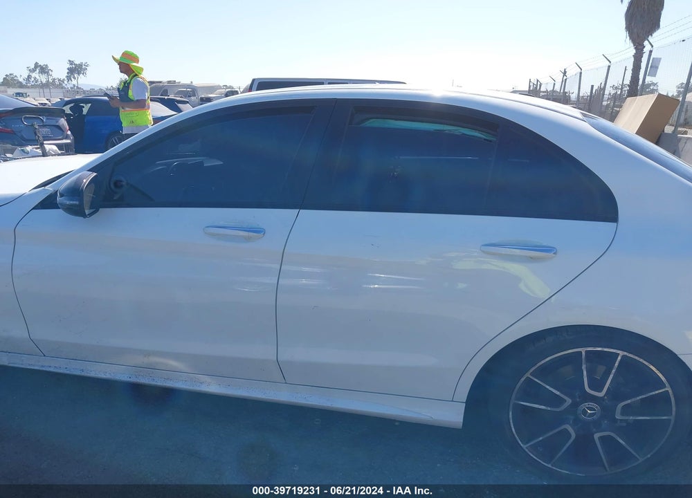 2019 MERCEDES-BENZ C 300 VIN: WDDWF8DB9KR504599