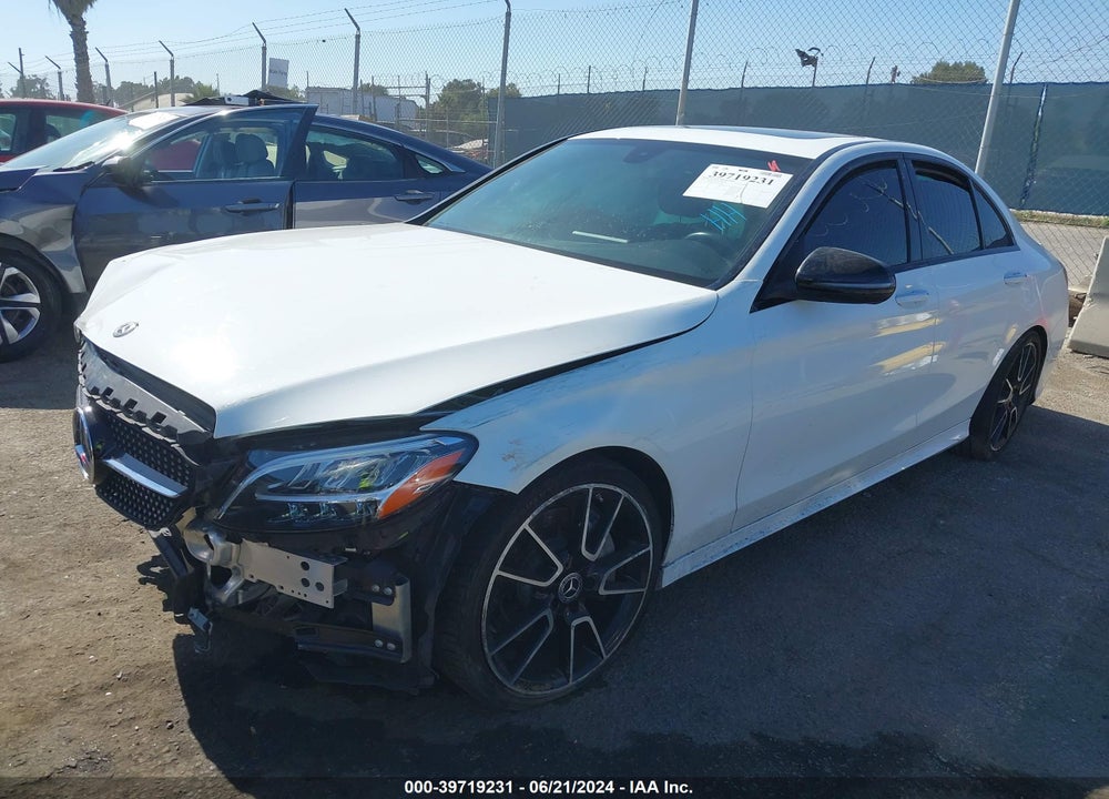 2019 MERCEDES-BENZ C 300 VIN: WDDWF8DB9KR504599