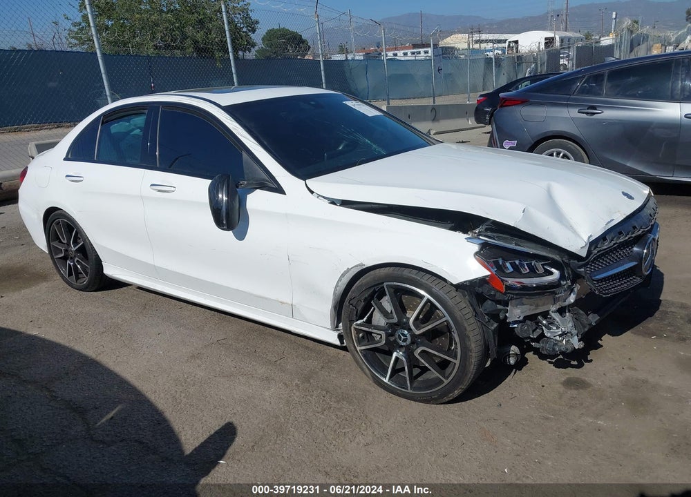 2019 MERCEDES-BENZ C 300 VIN: WDDWF8DB9KR504599