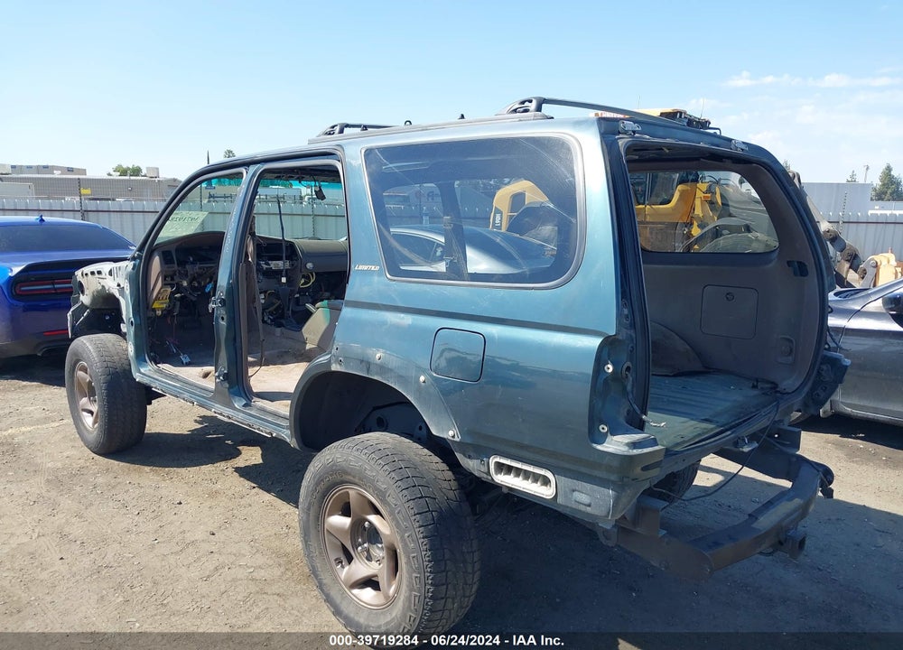 1998 TOYOTA 4RUNNER SR5 V6 LIMITED VIN: JT3GN87R7W0078775