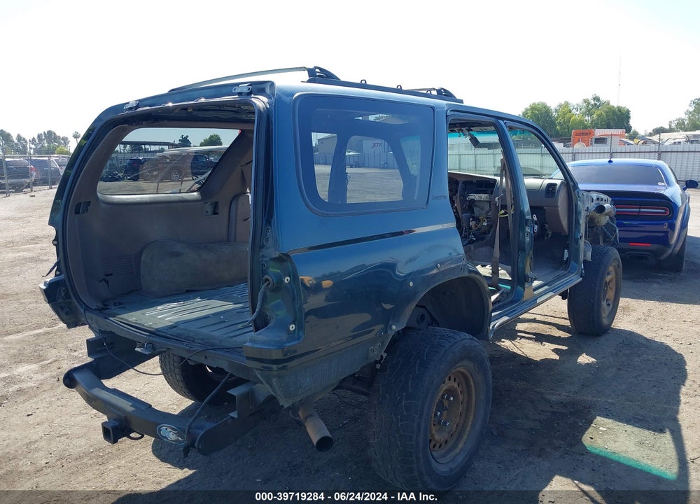 1998 TOYOTA 4RUNNER SR5 V6 LIMITED VIN: JT3GN87R7W0078775