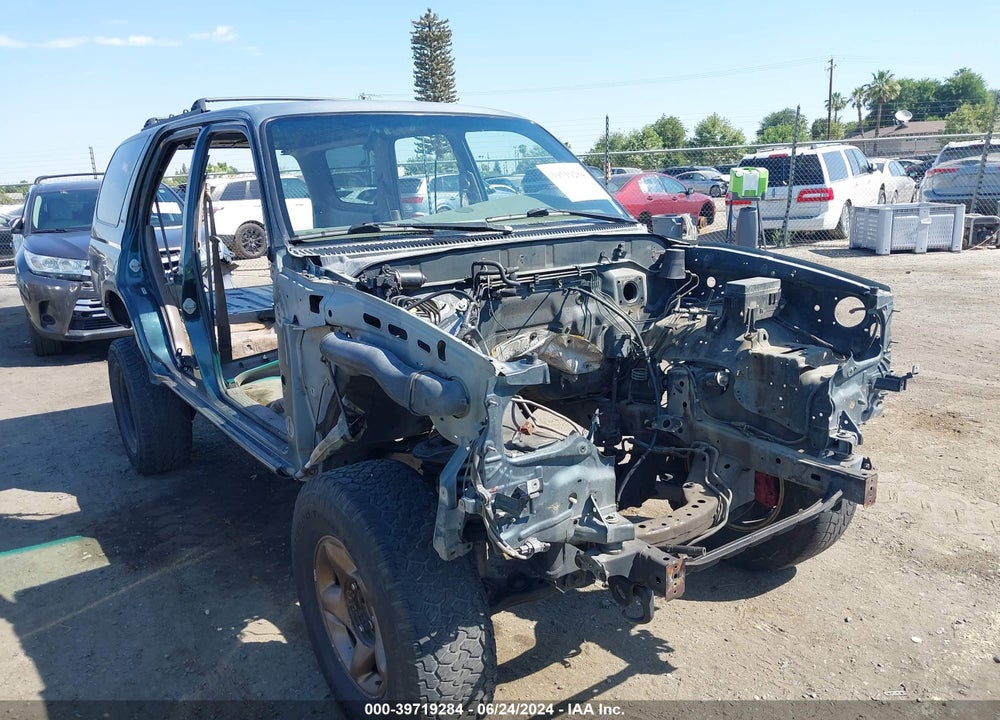 1998 TOYOTA 4RUNNER SR5 V6 LIMITED VIN: JT3GN87R7W0078775