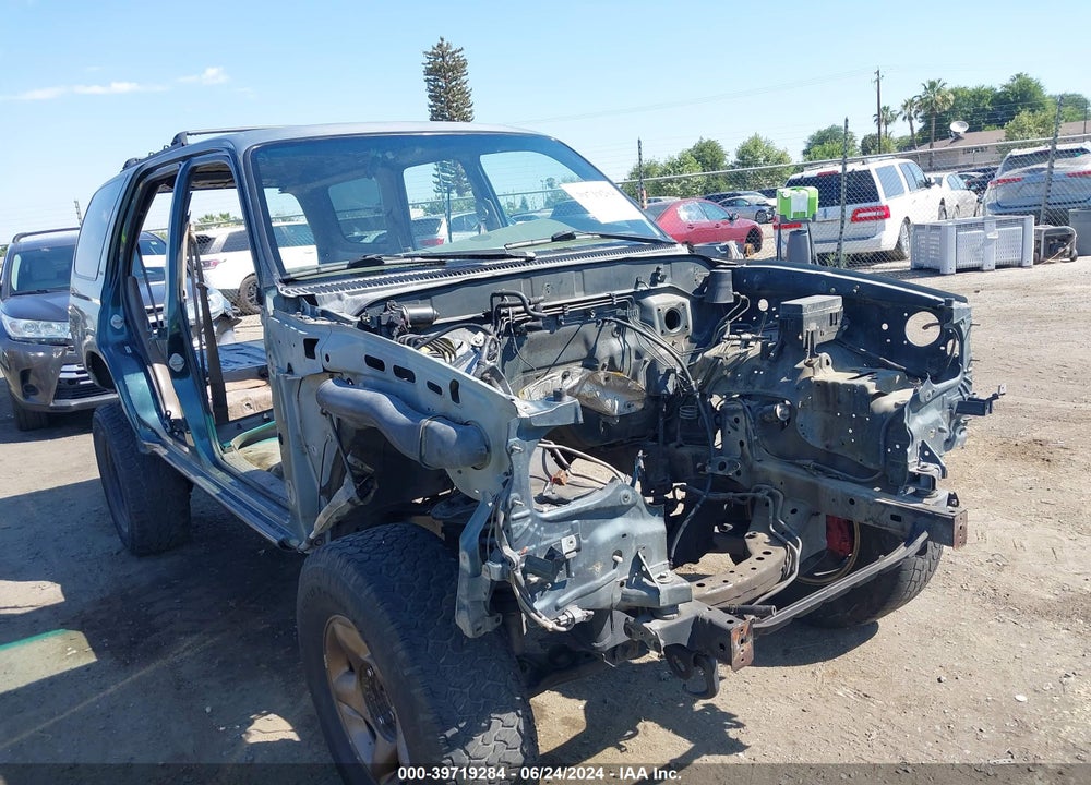 1998 TOYOTA 4RUNNER SR5 V6 LIMITED VIN: JT3GN87R7W0078775