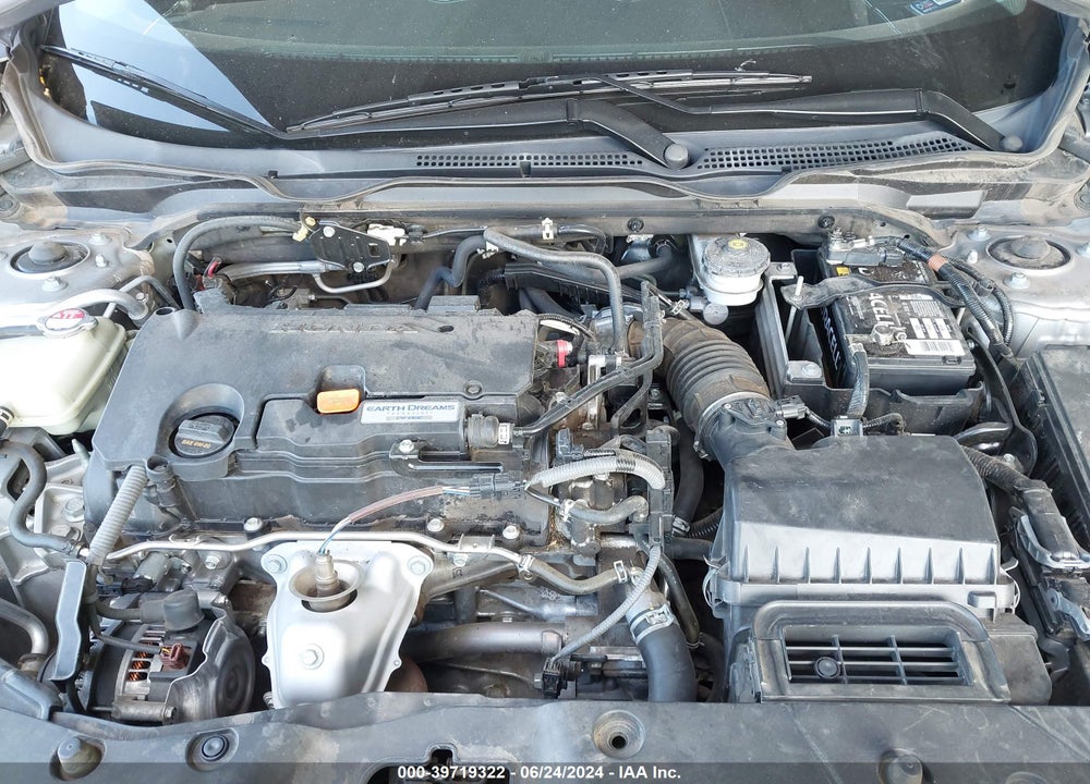 2018 HONDA CIVIC EX VIN: 19XFC2F7XJE009380