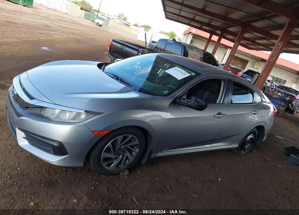 2018 HONDA CIVIC EX VIN: 19XFC2F7XJE009380