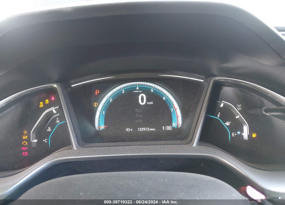 2018 HONDA CIVIC EX VIN: 19XFC2F7XJE009380