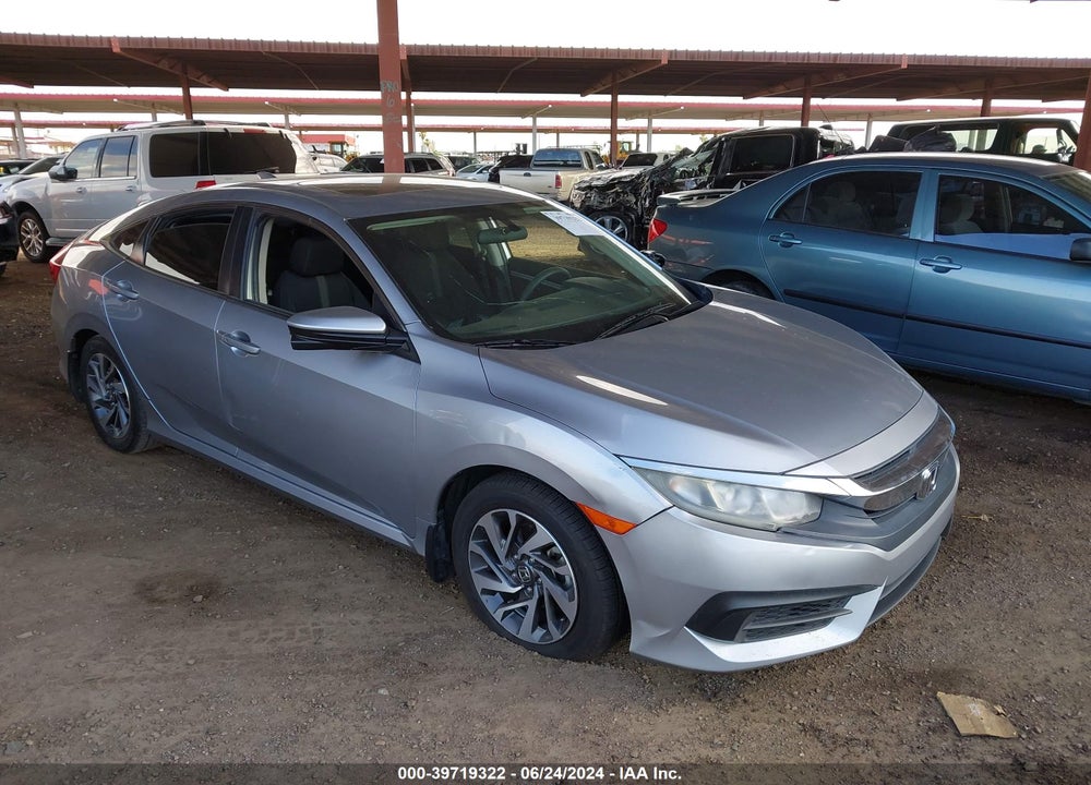 2018 HONDA CIVIC EX VIN: 19XFC2F7XJE009380