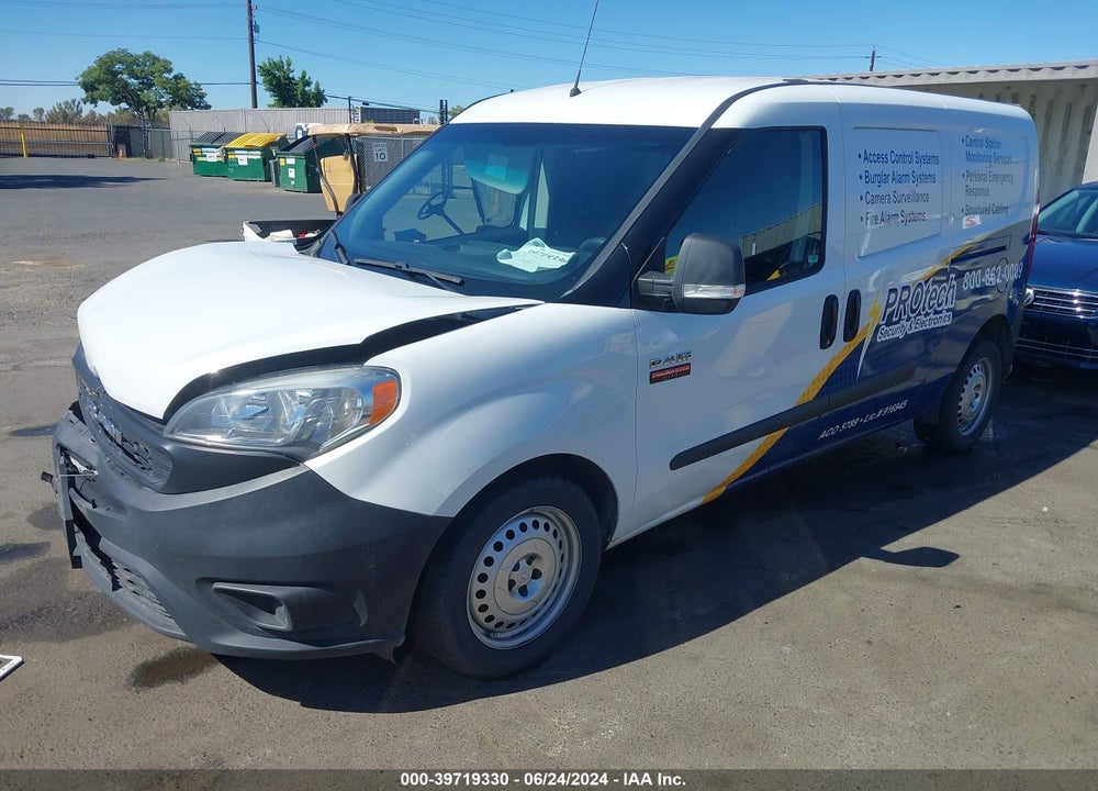 2020 RAM PROMASTER CITY TRADESMAN VIN: ZFBHRFAB0L6P30328