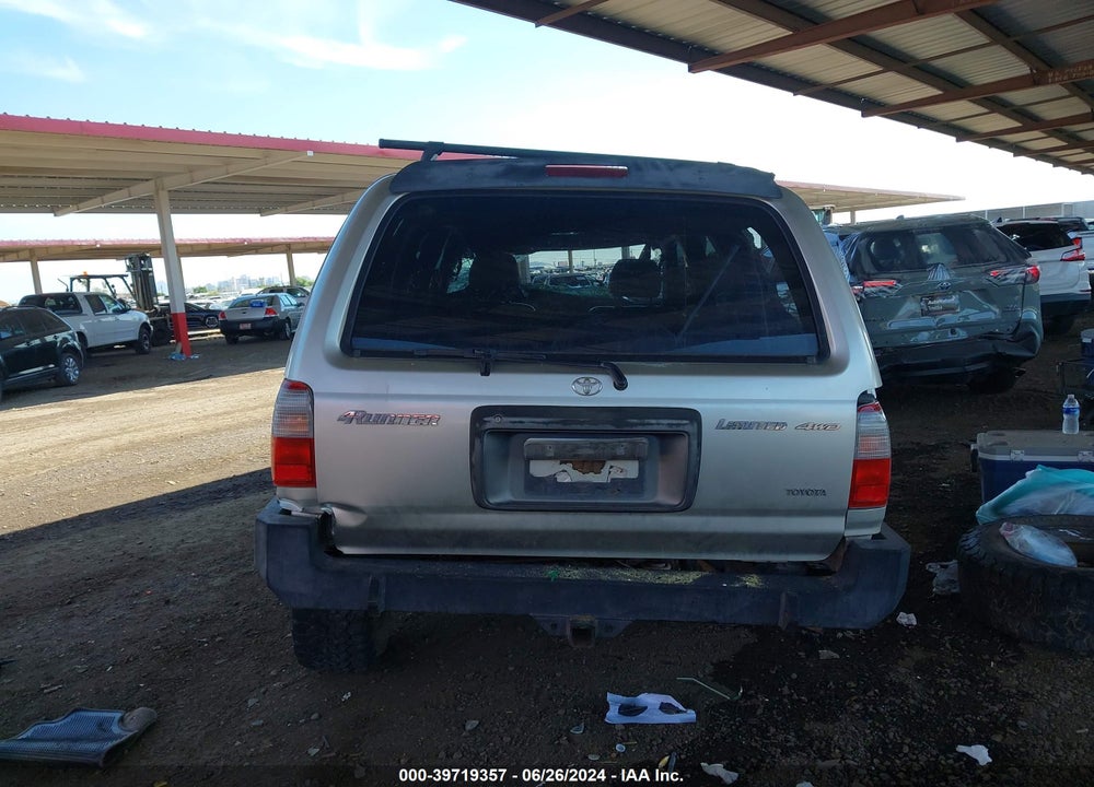 1999 TOYOTA 4RUNNER LIMITED V6 VIN: JT3HN87R1X0254774