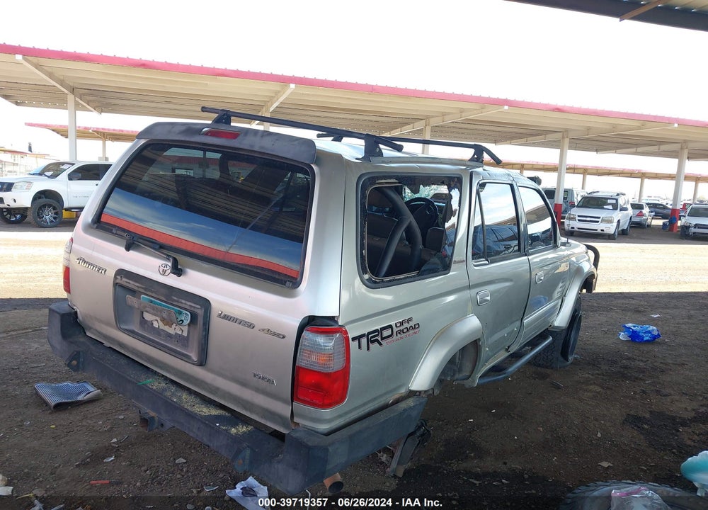 1999 TOYOTA 4RUNNER LIMITED V6 VIN: JT3HN87R1X0254774