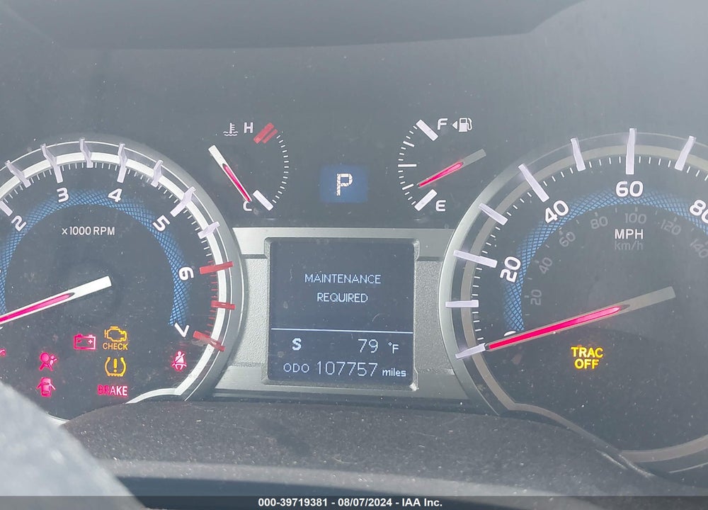 2014 TOYOTA 4RUNNER SR5 VIN: JTEZU5JR5E5081444