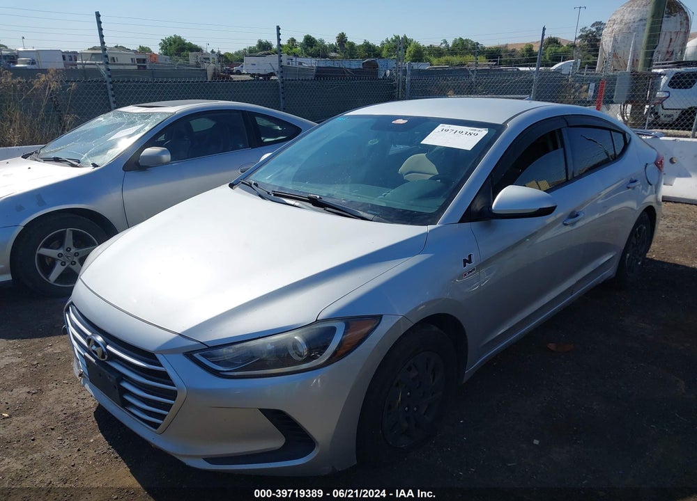 2017 HYUNDAI ELANTRA SE VIN: KMHD74LF8HU084234