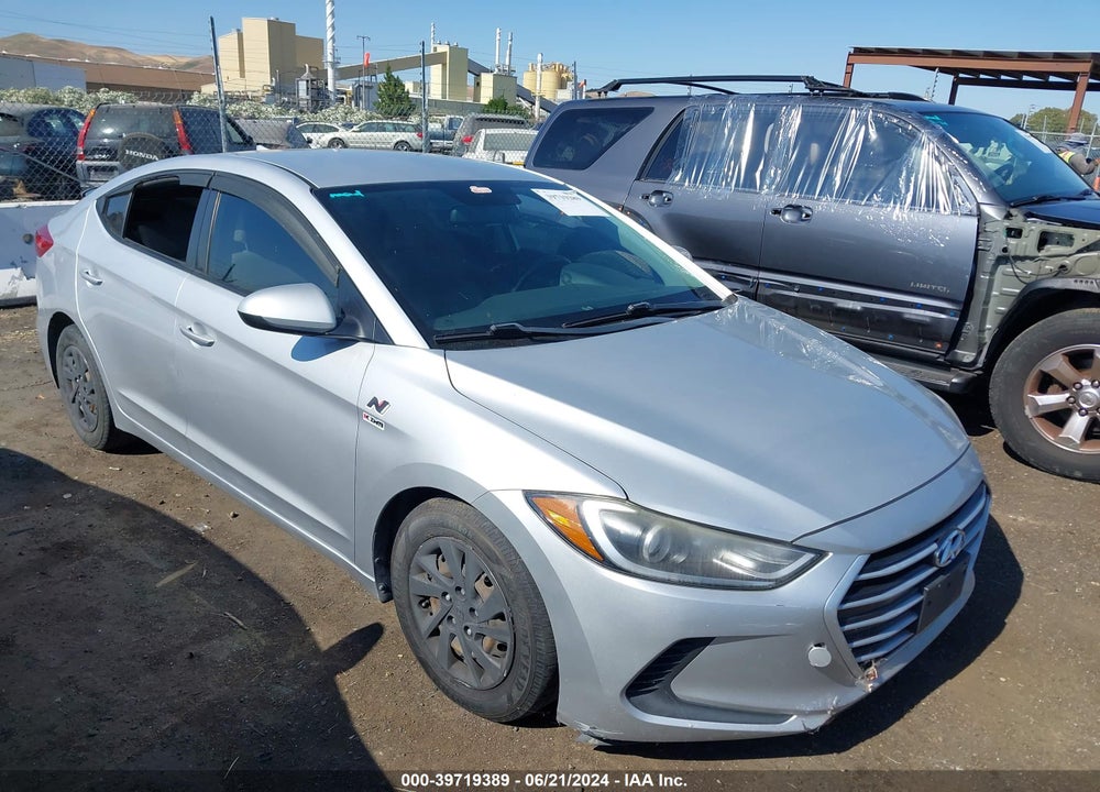 2017 HYUNDAI ELANTRA SE VIN: KMHD74LF8HU084234