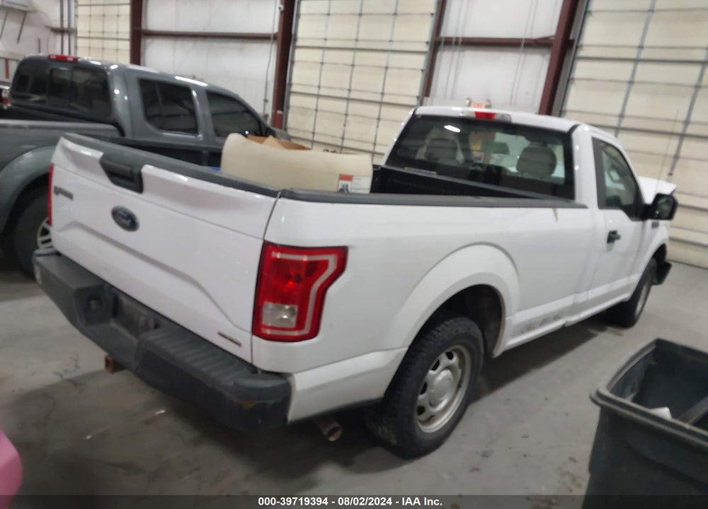 2016 FORD F-150 XL VIN: 1FTMF1C83GKD04932