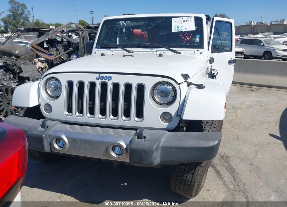 2018 JEEP WRANGLER JK UNLIMITED SAHARA 4X4 VIN: 1C4HJWEG8JL938515