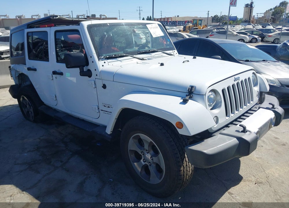 2018 JEEP WRANGLER JK UNLIMITED SAHARA 4X4 VIN: 1C4HJWEG8JL938515